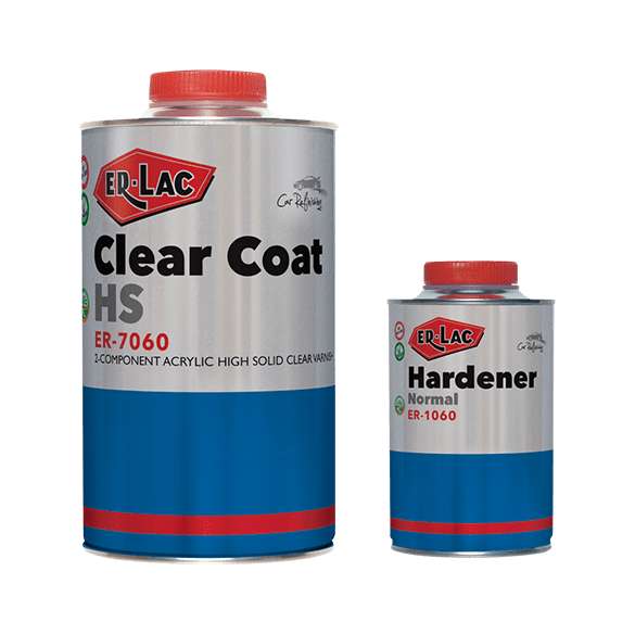CLEAR COAT HS ER-7060 + HARDENER(3:1)