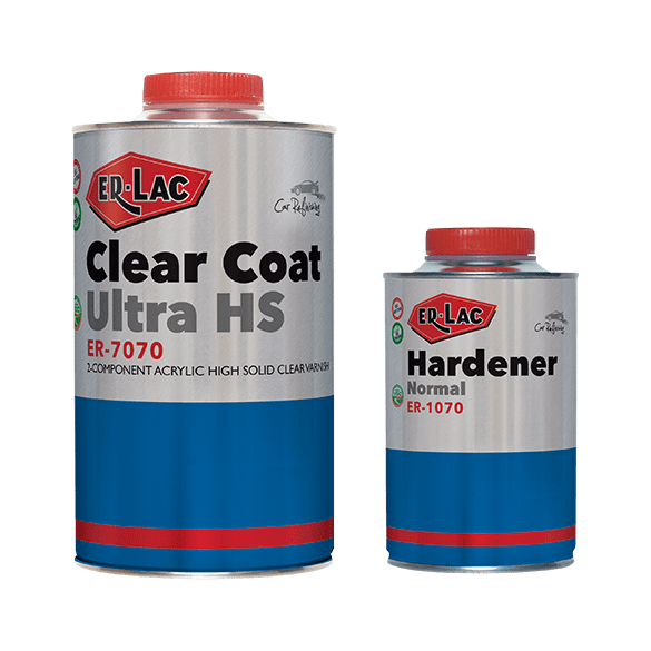 CLEAR COAT HIGH SOLIDS ER-7070 + HARDENER(2:1)